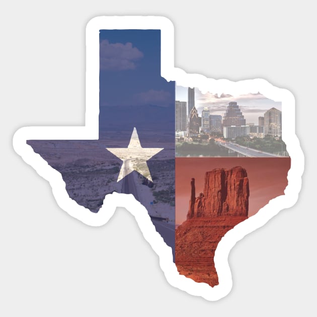 Texas Sticker by nuijten